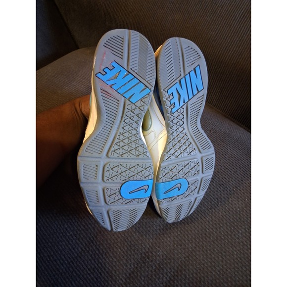 Nike Training Reax Rockstar 2 Blue & White Women's Shoes 454473-102 Size 7.5 - Picture 7 of 8